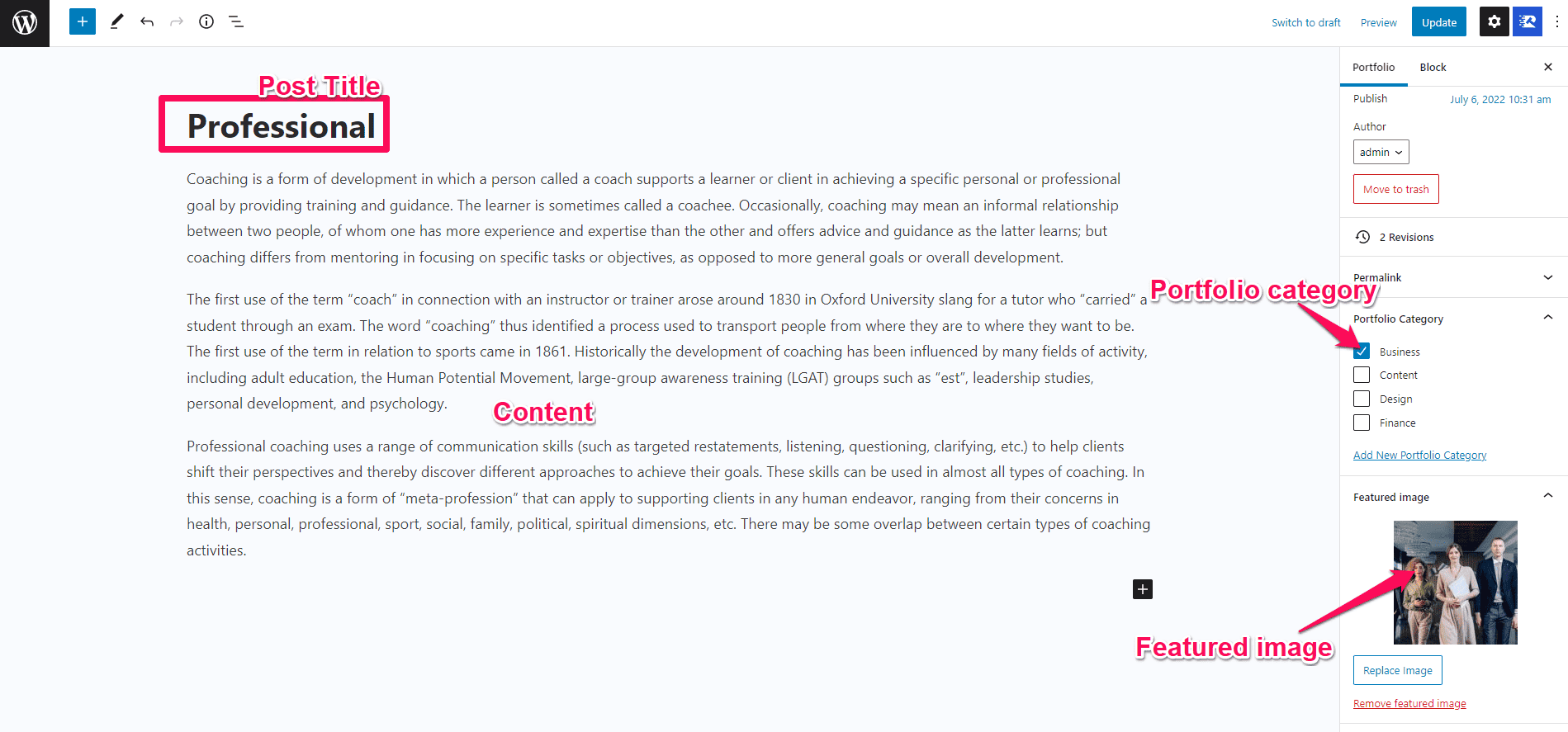 Single Portfolio - Rishi Theme